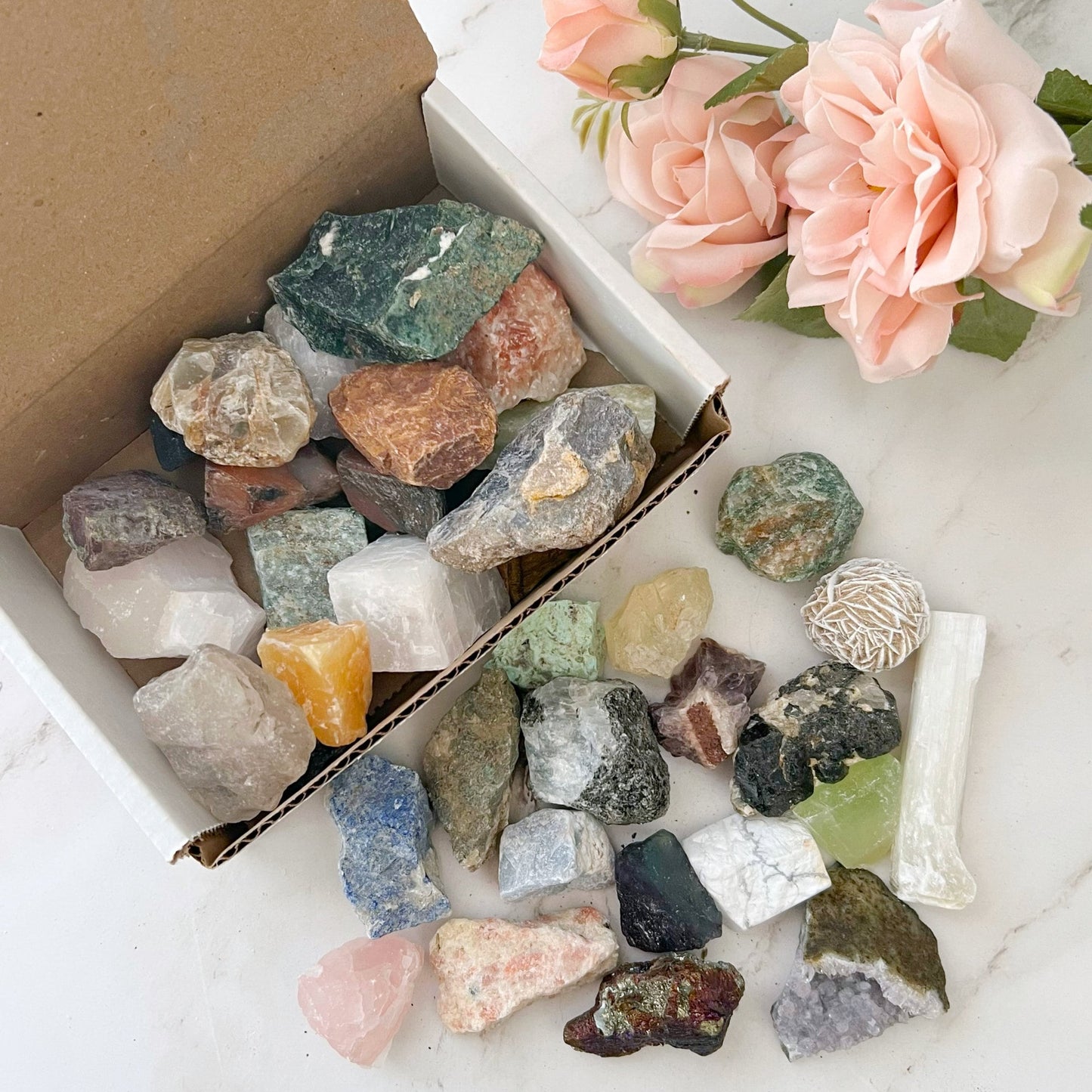 Raw Assorted Crystals & Stones