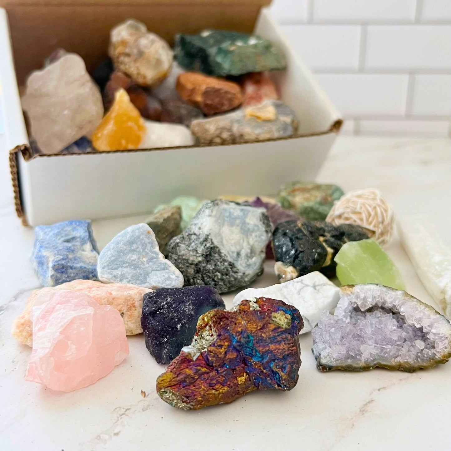 Raw Assorted Crystals & Stones