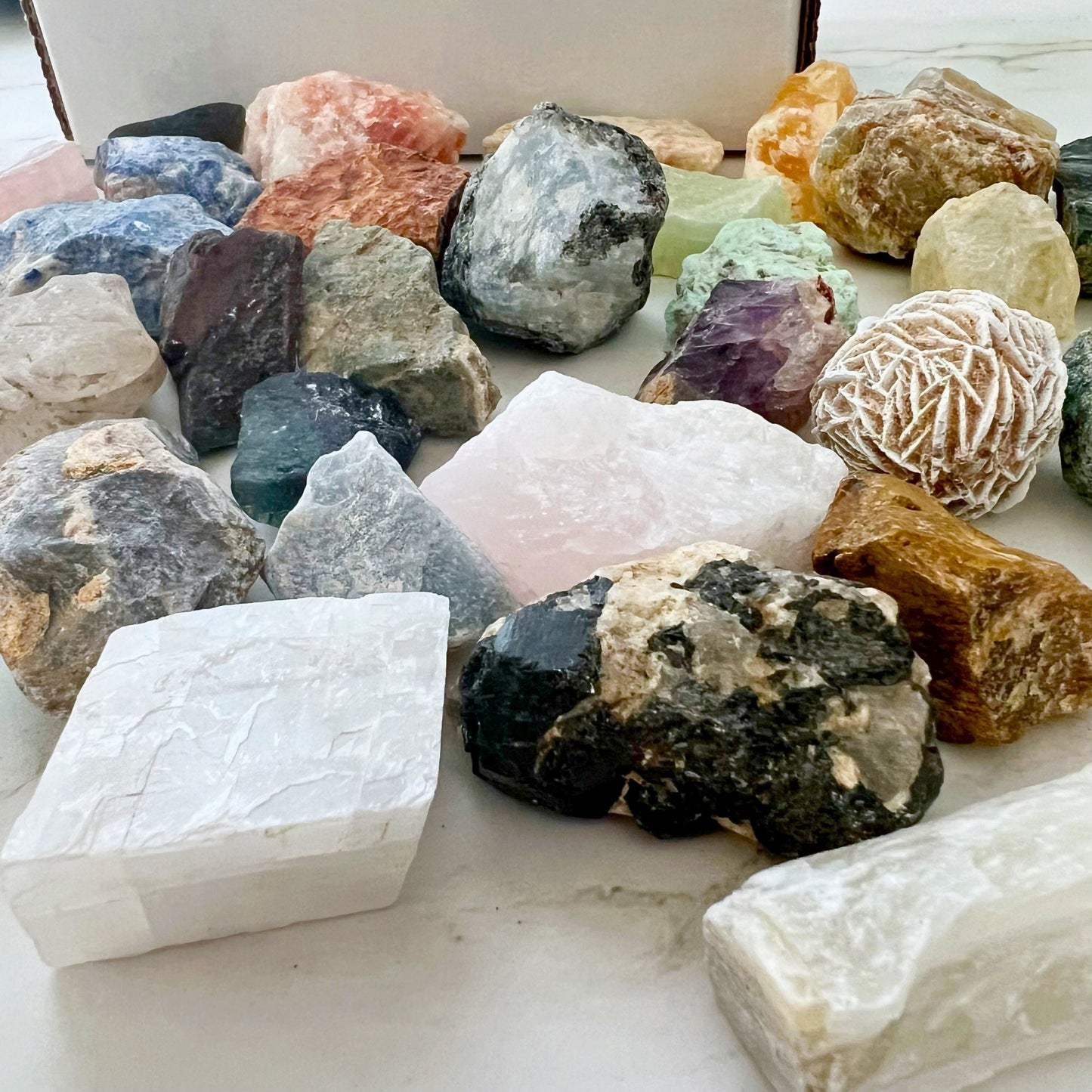 Raw Assorted Crystals & Stones