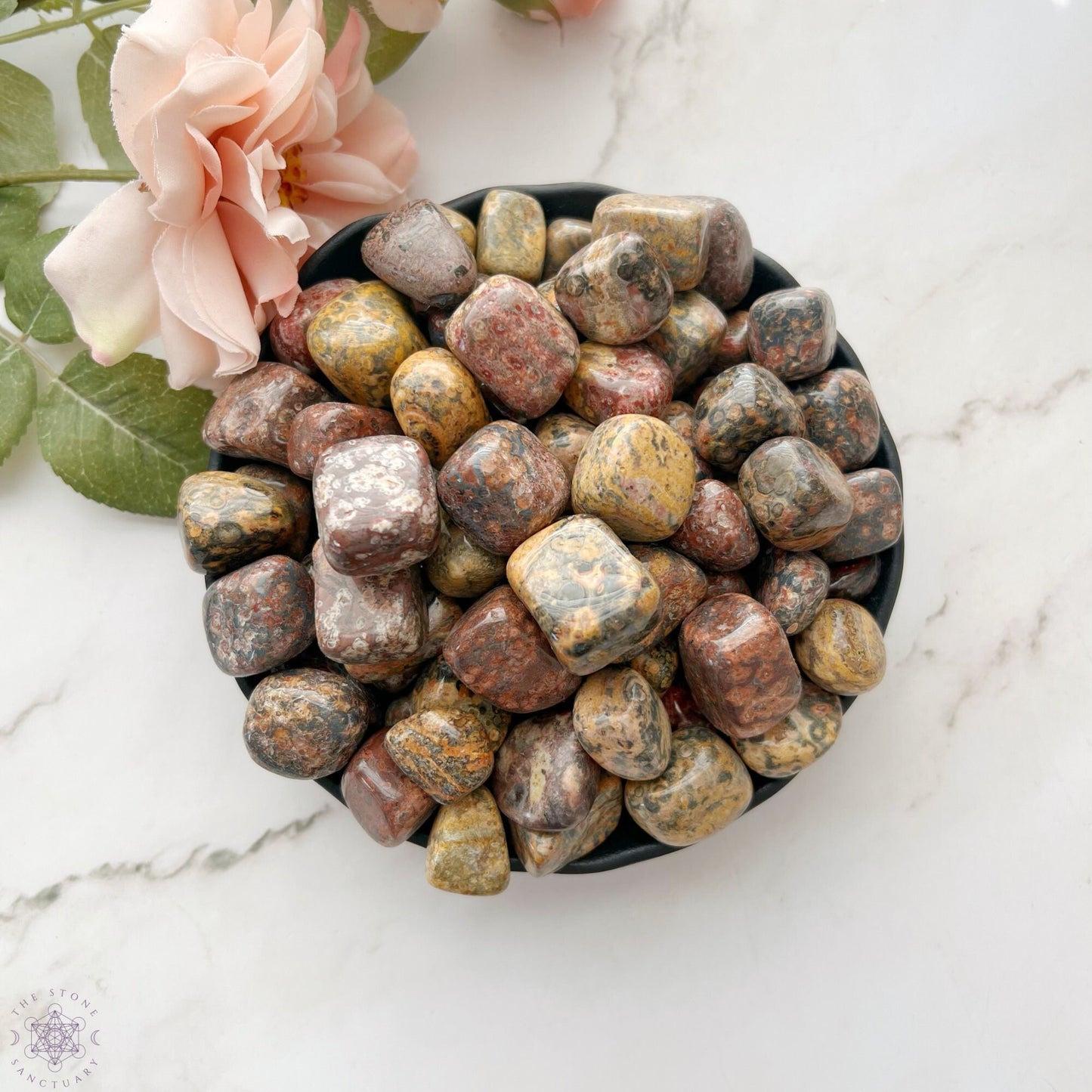 Leopard Skin Jasper Tumbled Stones