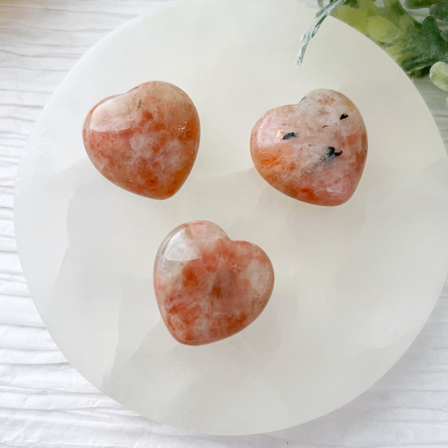 1" Mini Sunstone Heart