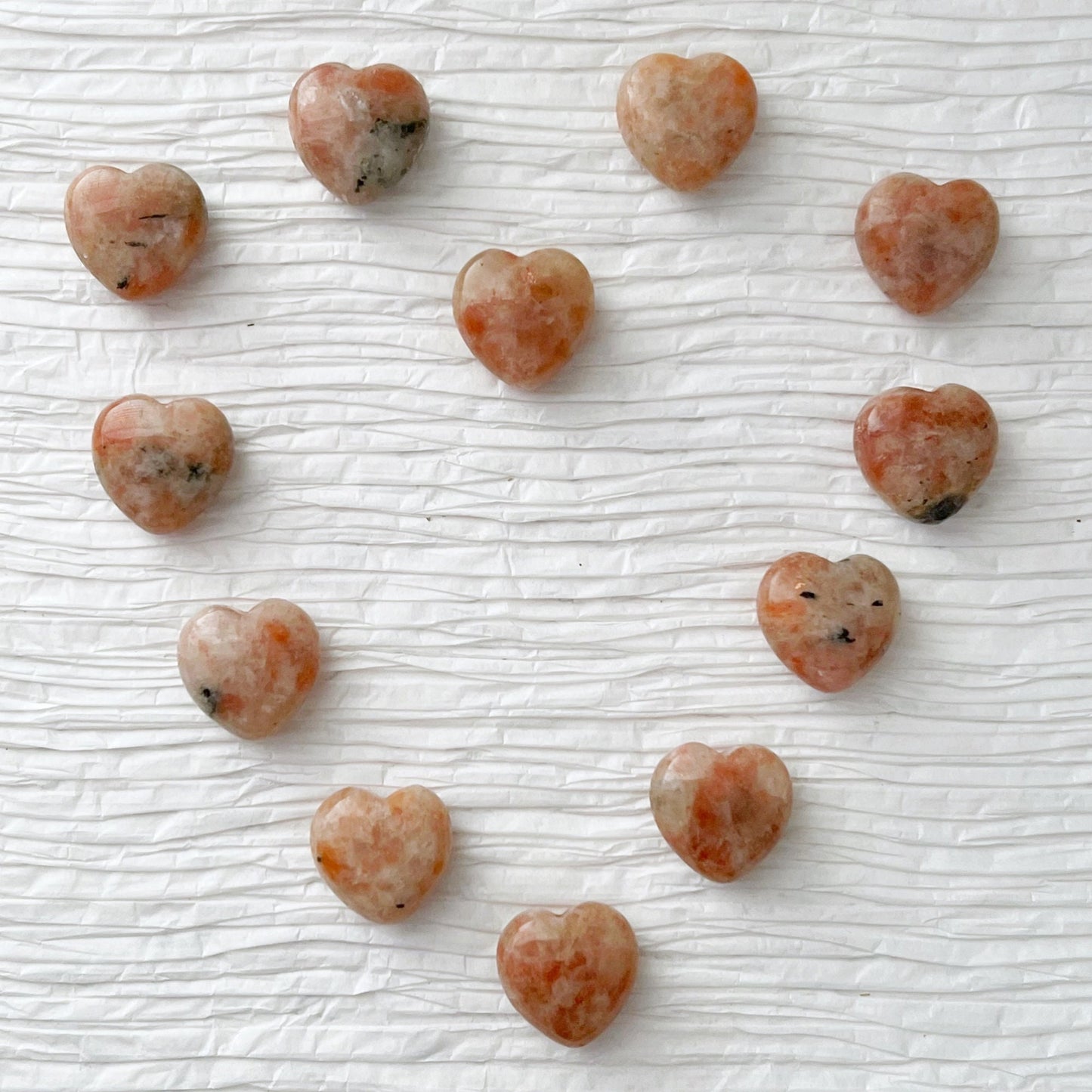 1" Mini Sunstone Heart
