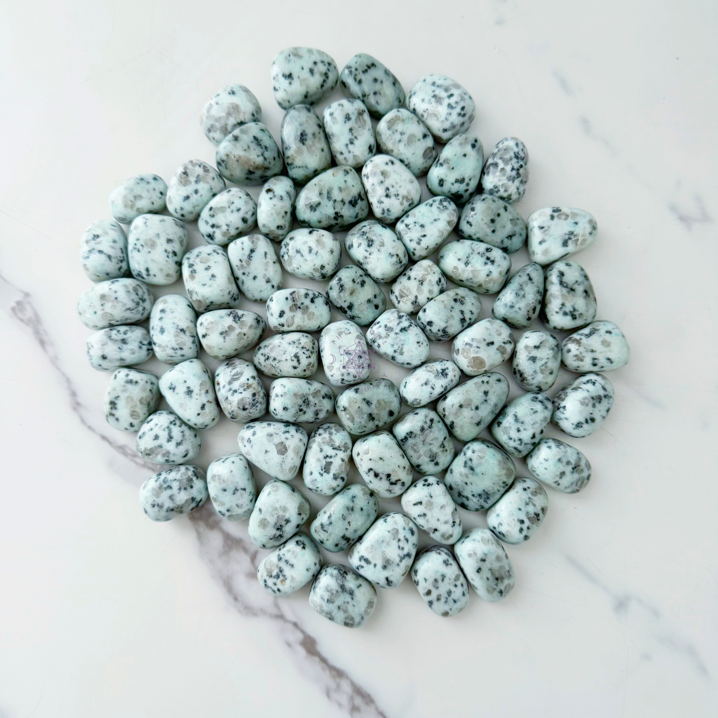 Kiwi Jasper Tumbled Stones