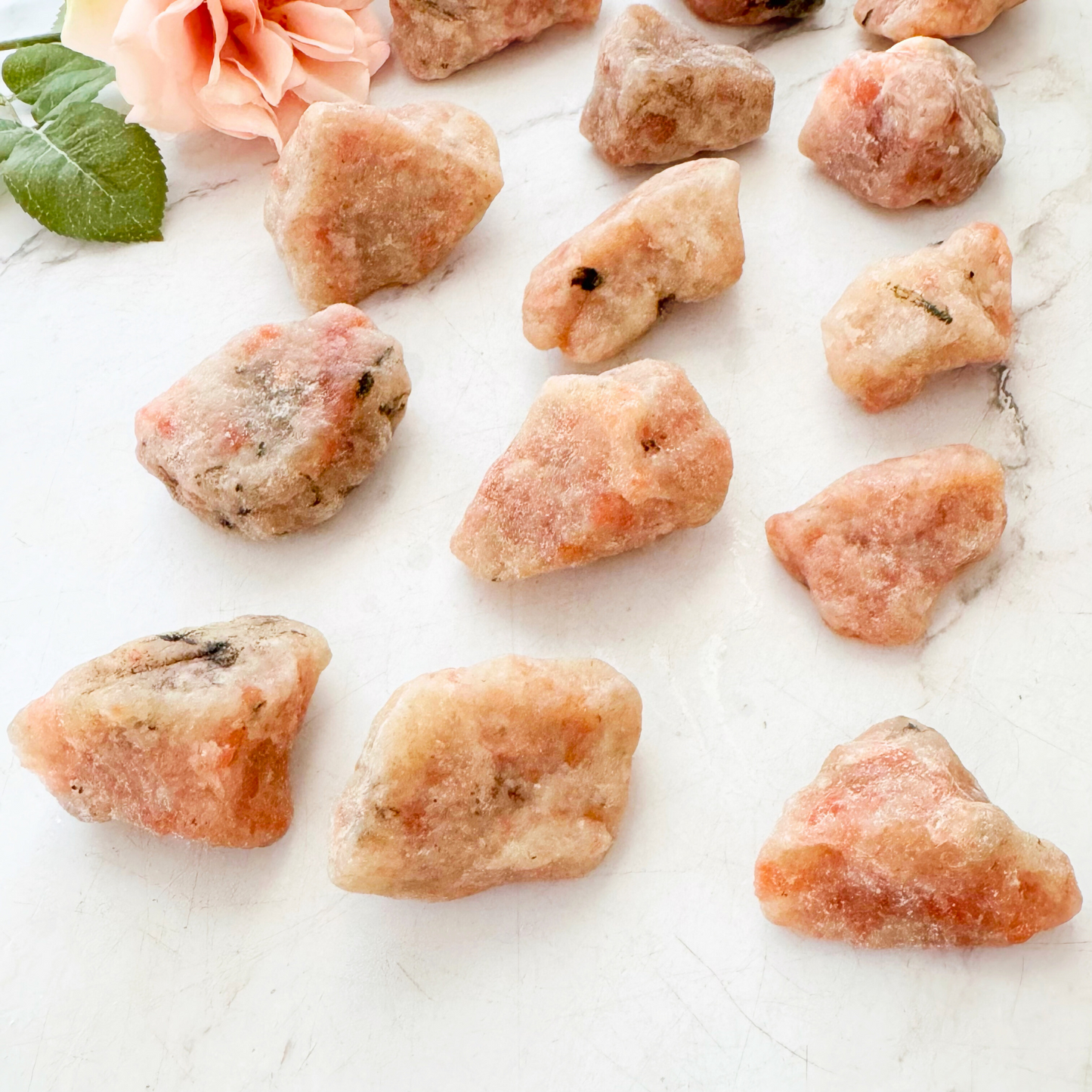 Raw Sunstone Stones