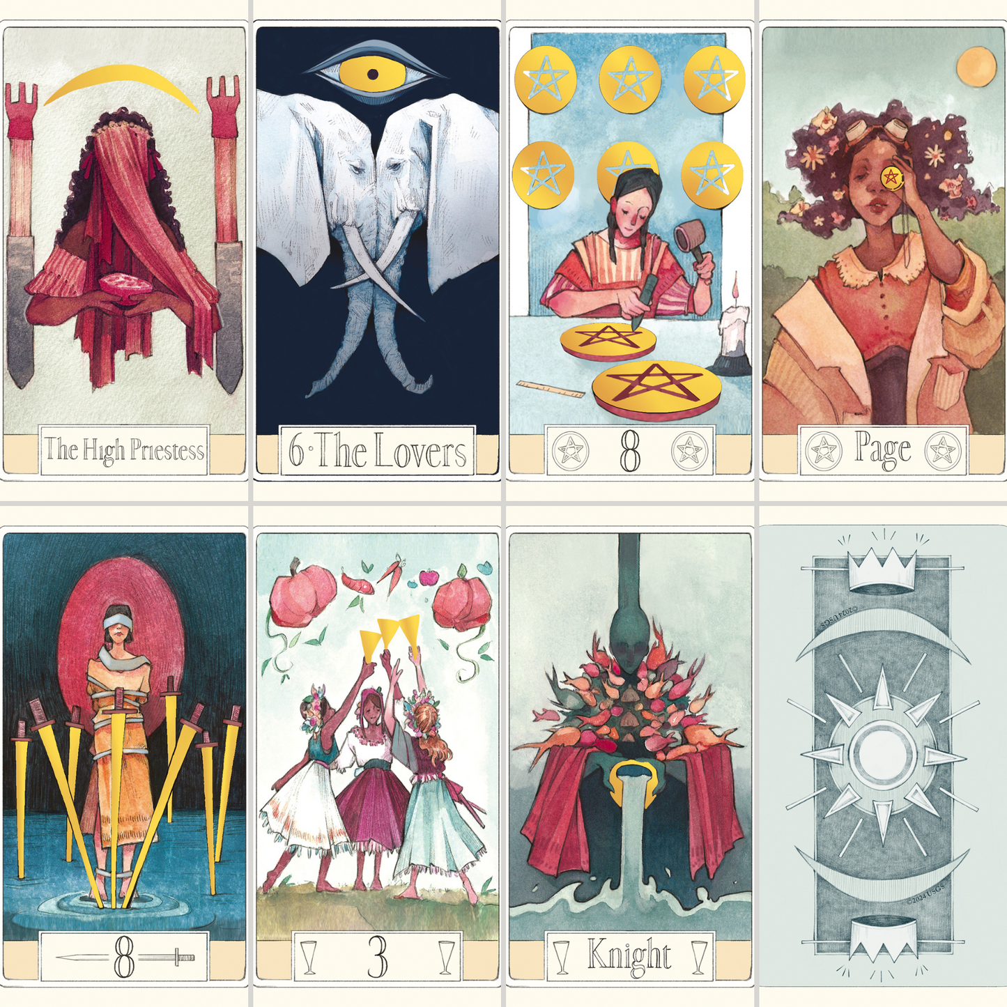 Curious Travels Tarot Deck