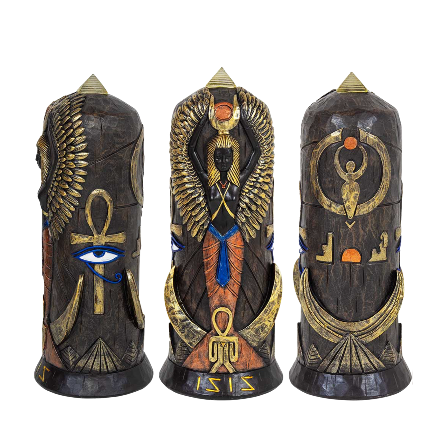 10" Polyresin Aset / Isis LED Statue