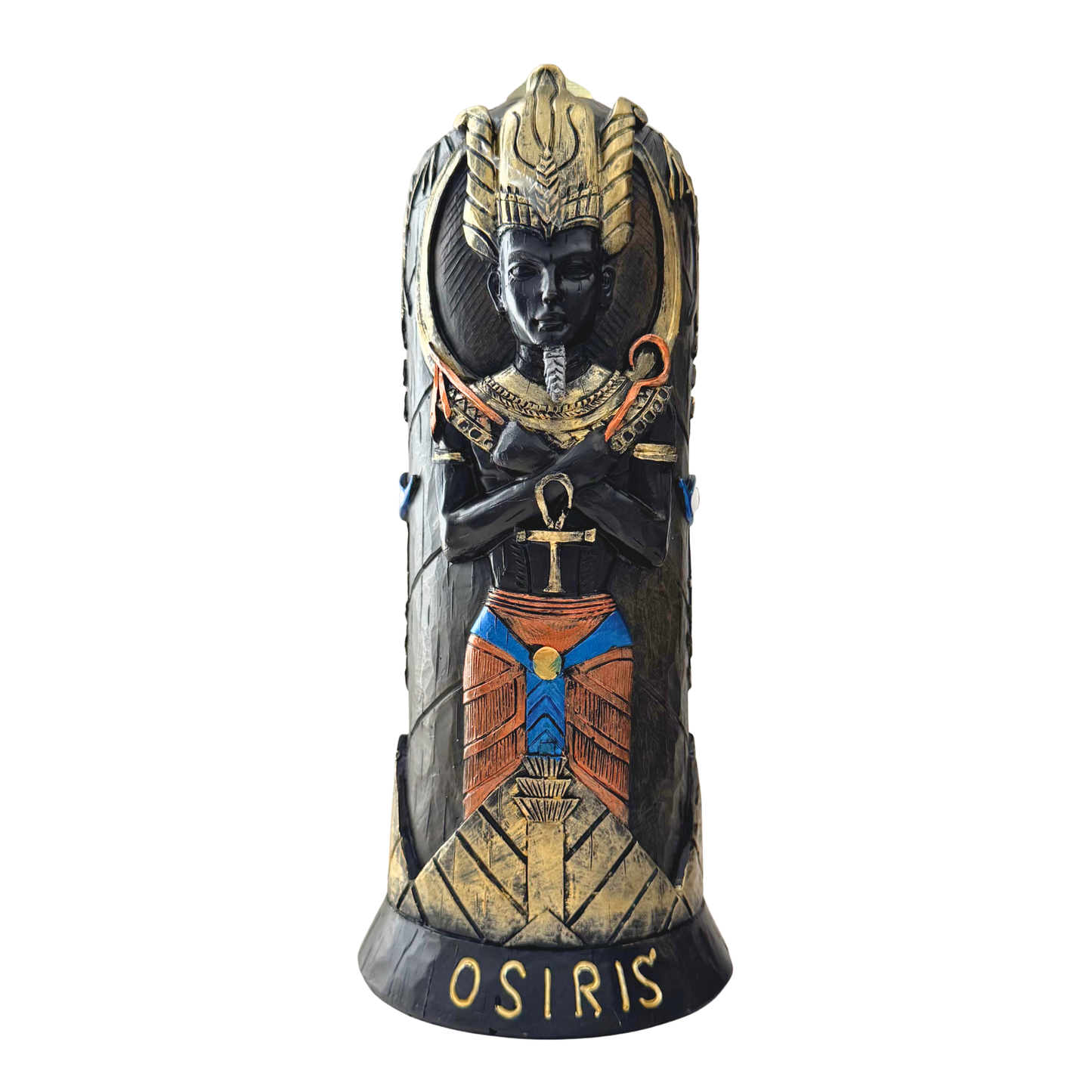 10" Polyresin Osiris LED Statue