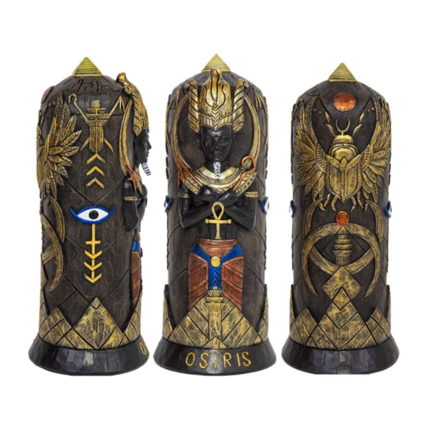 10" Polyresin Osiris LED Statue