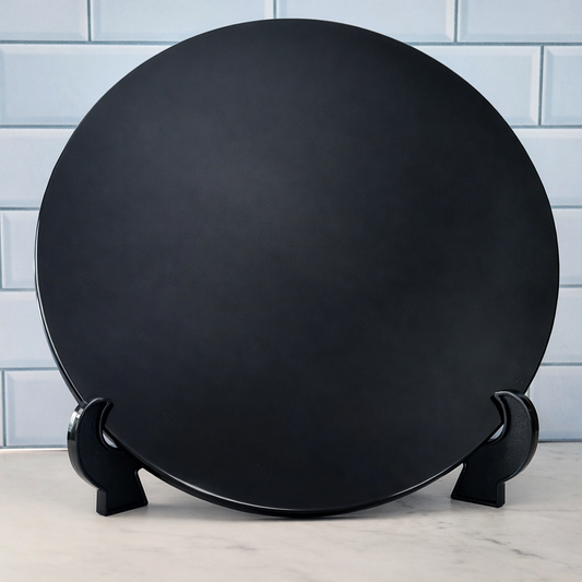 11-12" Black Obsidian Scrying Mirror