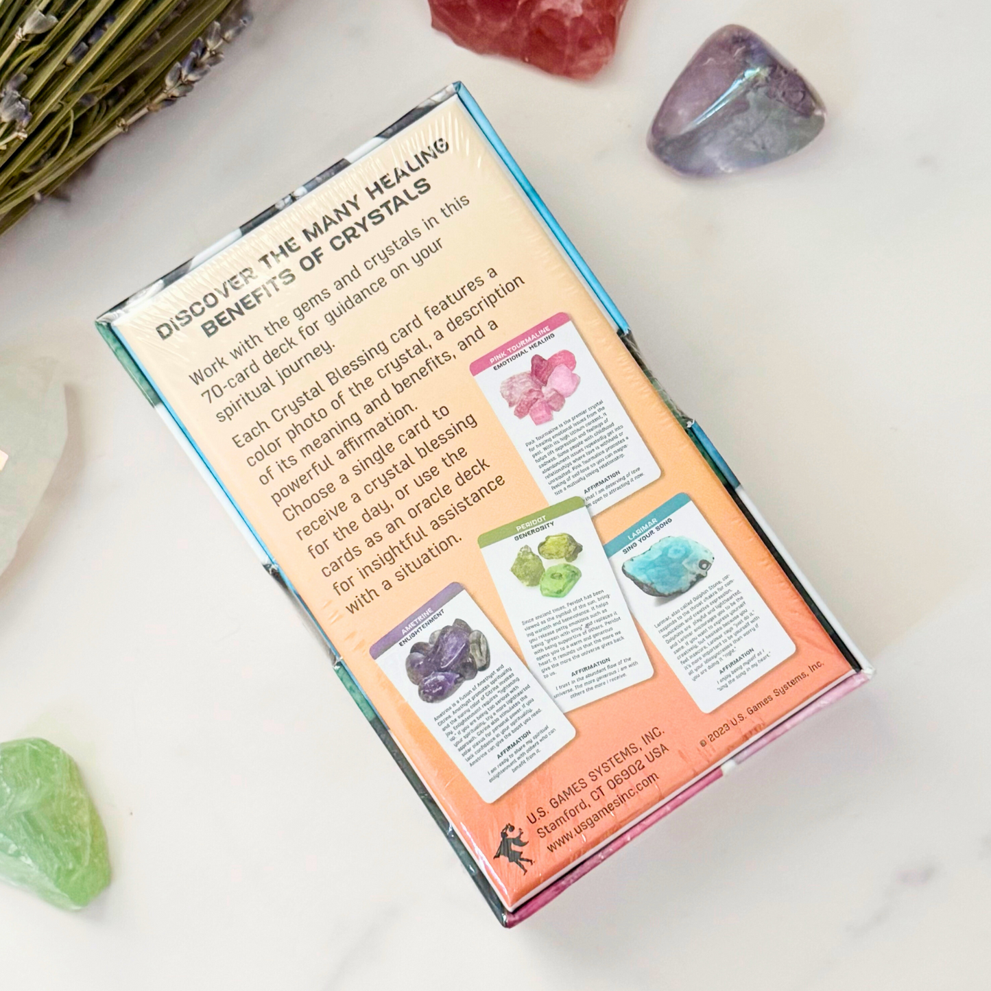 Crystal Blessing Cards