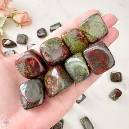 Dragon Blood Jasper Tumbled Stones
