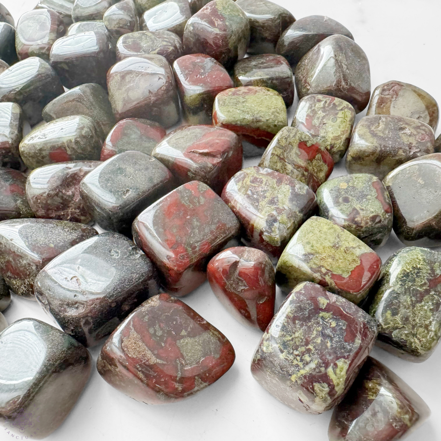 Dragon Blood Jasper Tumbled Stones