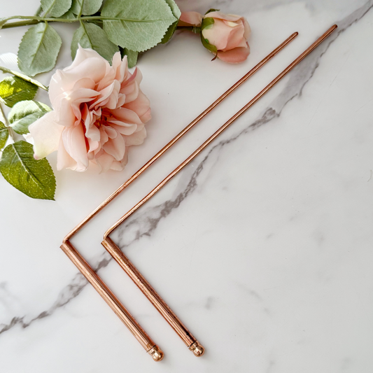 9.5" Copper Dowsing Rods