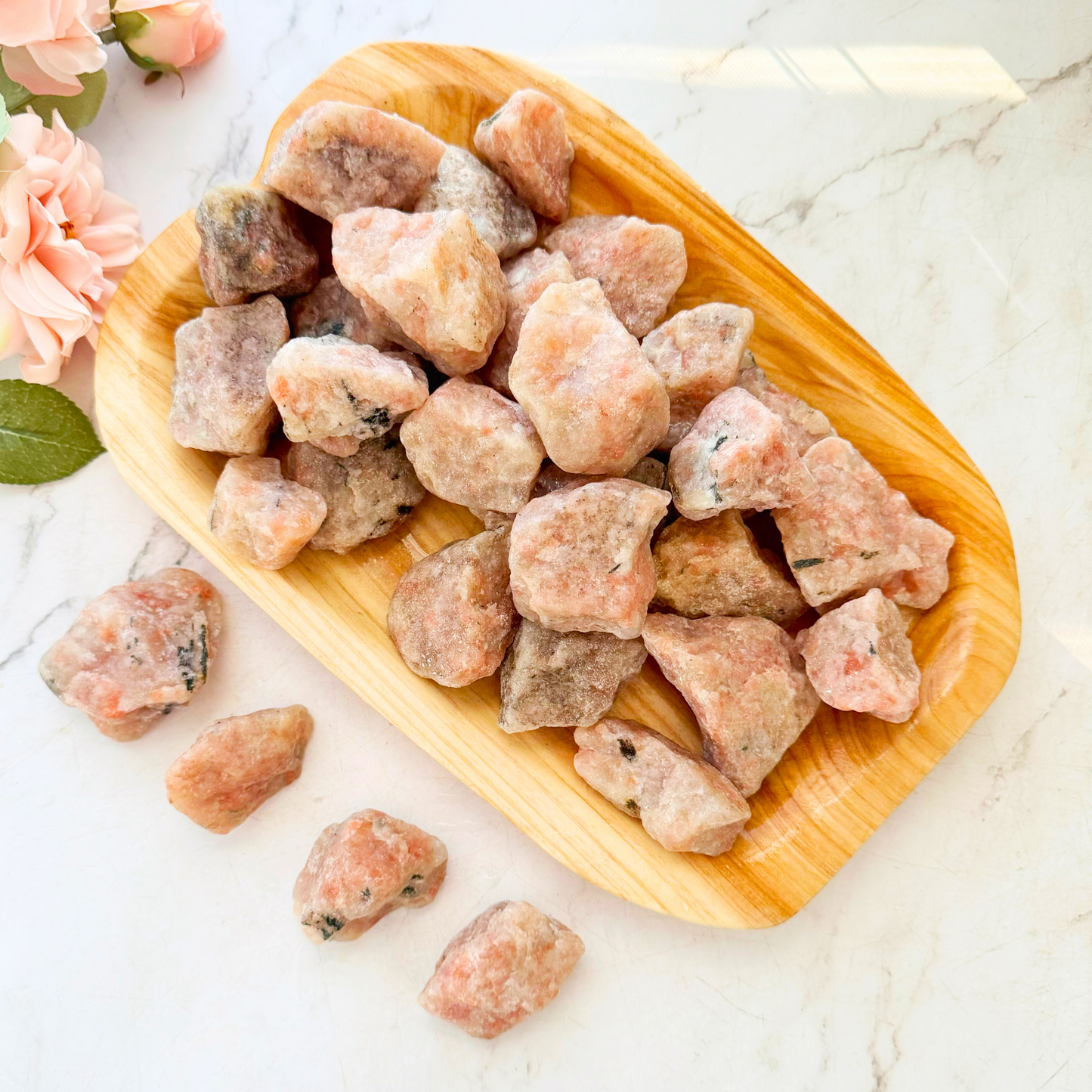 Raw Sunstone Stones