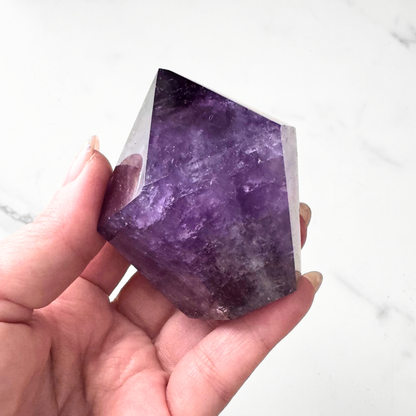 1.5-2.5" Amethyst Top Polished Point, Grade EX, Brazil