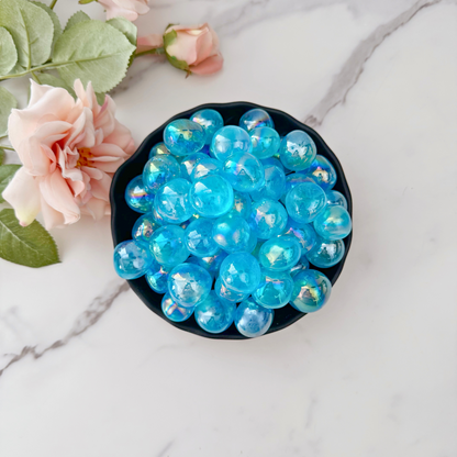 Aqua Aura Quartz Tumbled Stones