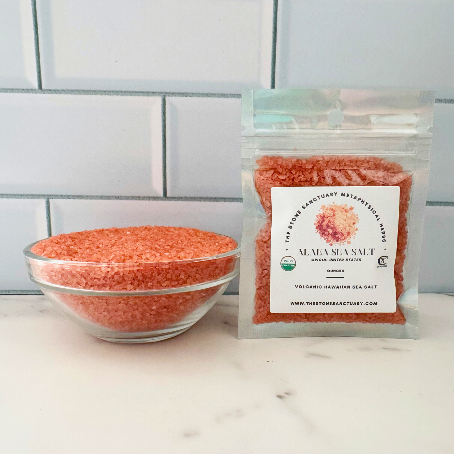 Alaea Sea Salt, Coarse Grind, Wildcrafted