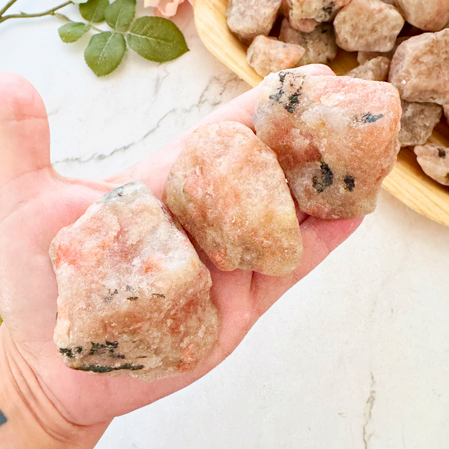 Raw Sunstone Stones