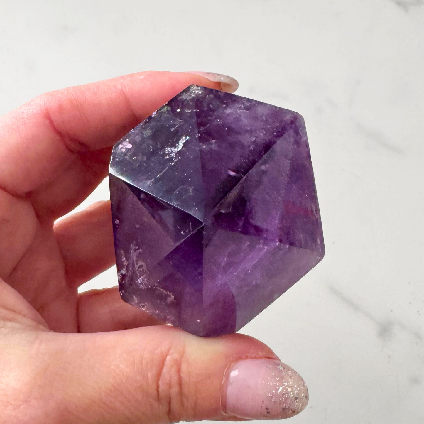 1.5-2.5" Amethyst Top Polished Point, Grade EX, Brazil