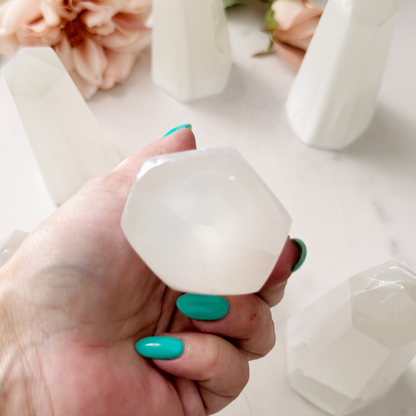 4-5" Selenite Crystal Point