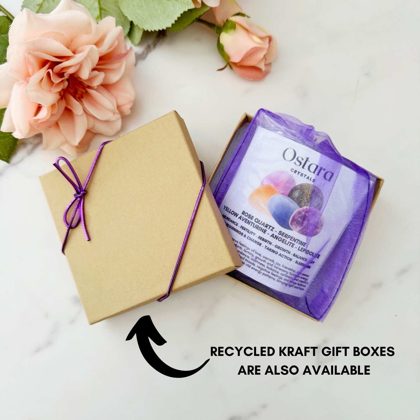 Ostara Crystal Kit