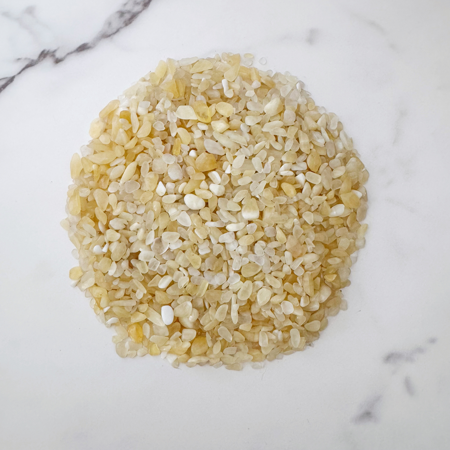 Yellow Calcite Crystal Chips