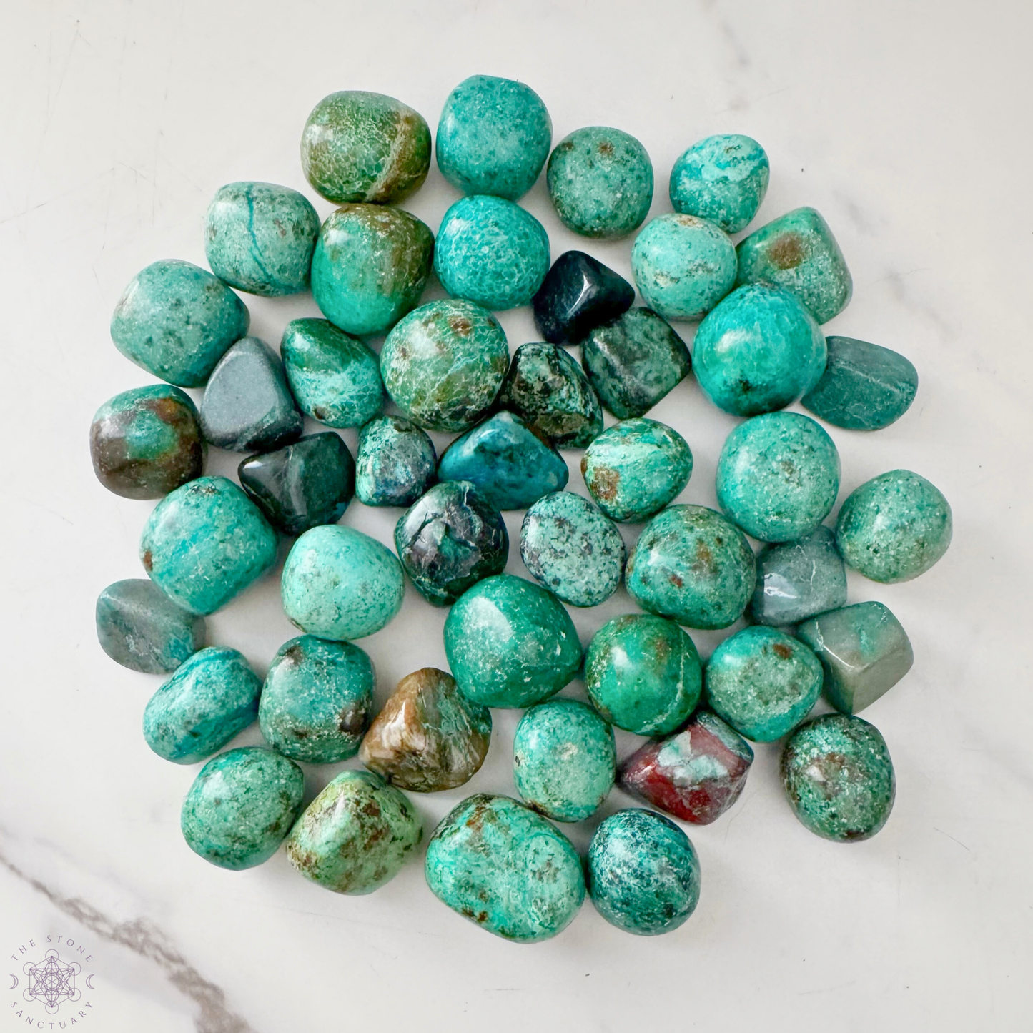 Chrysocolla Tumbled Stones