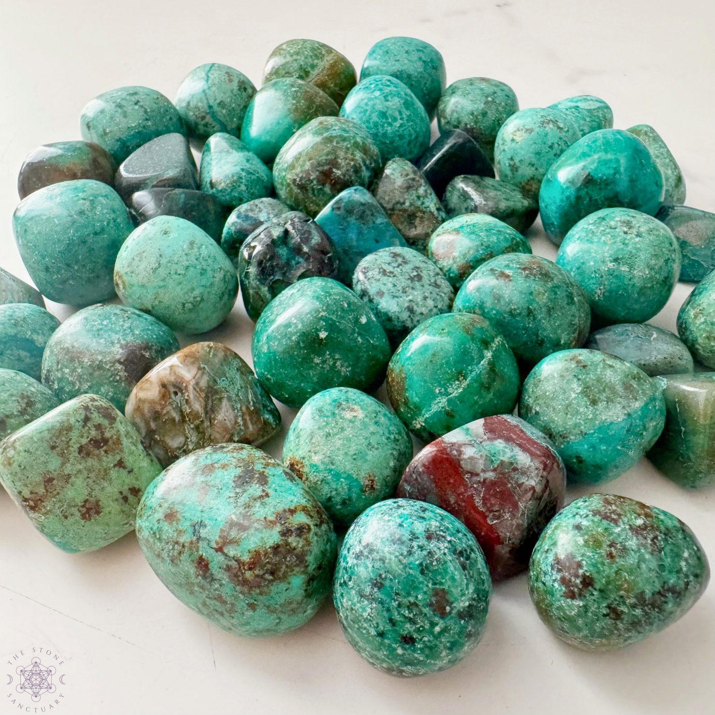 Chrysocolla Tumbled Stones