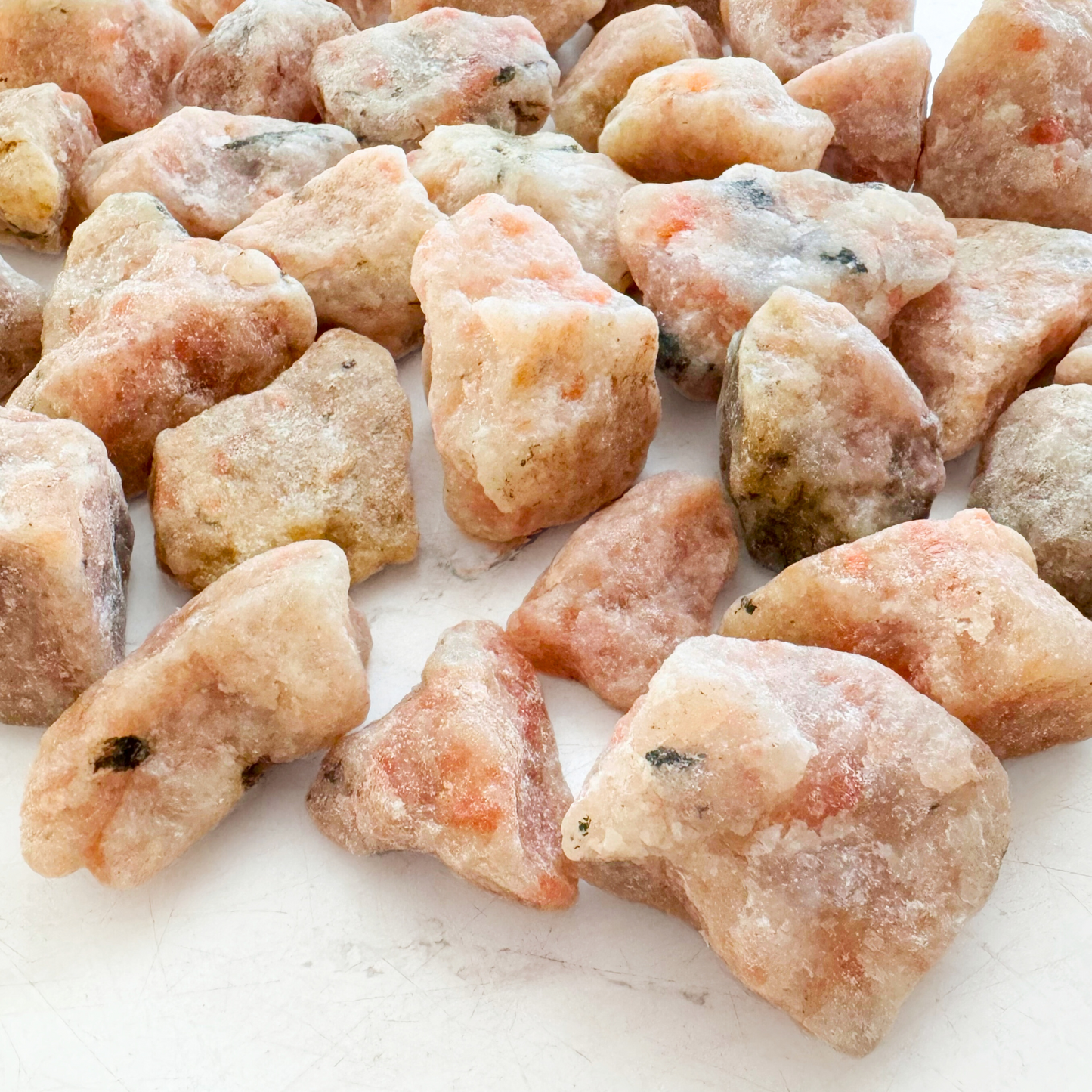 Raw Sunstone Stones