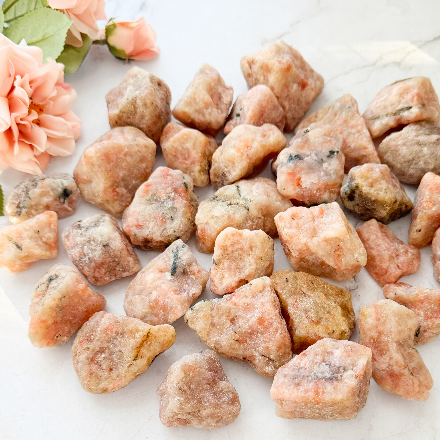 Raw Sunstone Stones