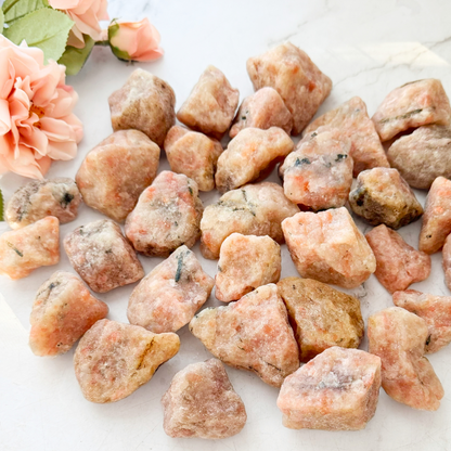 Raw Sunstone Stones