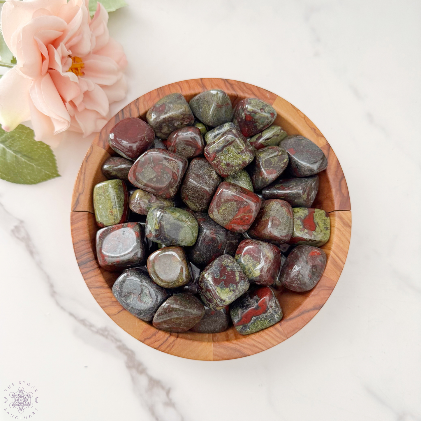 Dragon Blood Jasper Tumbled Stones