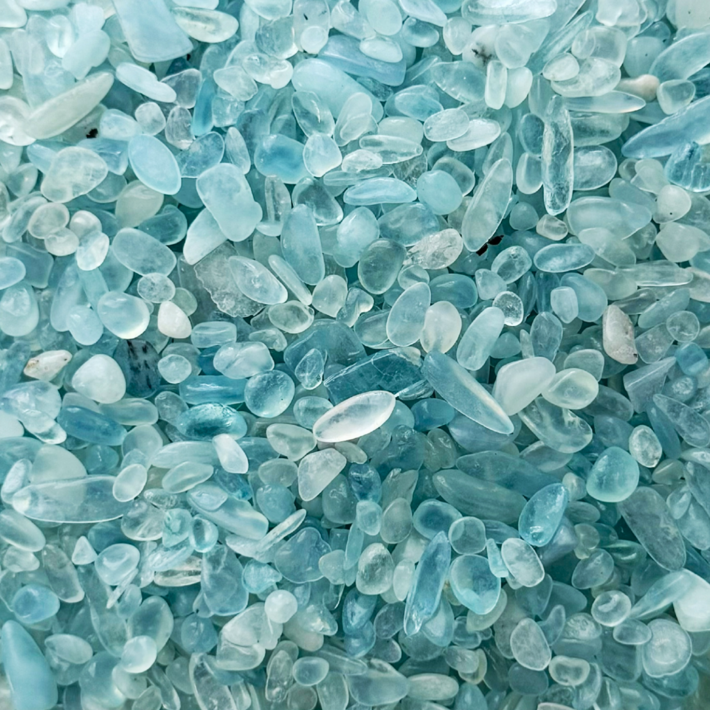 Aquamarine Crystal Chips