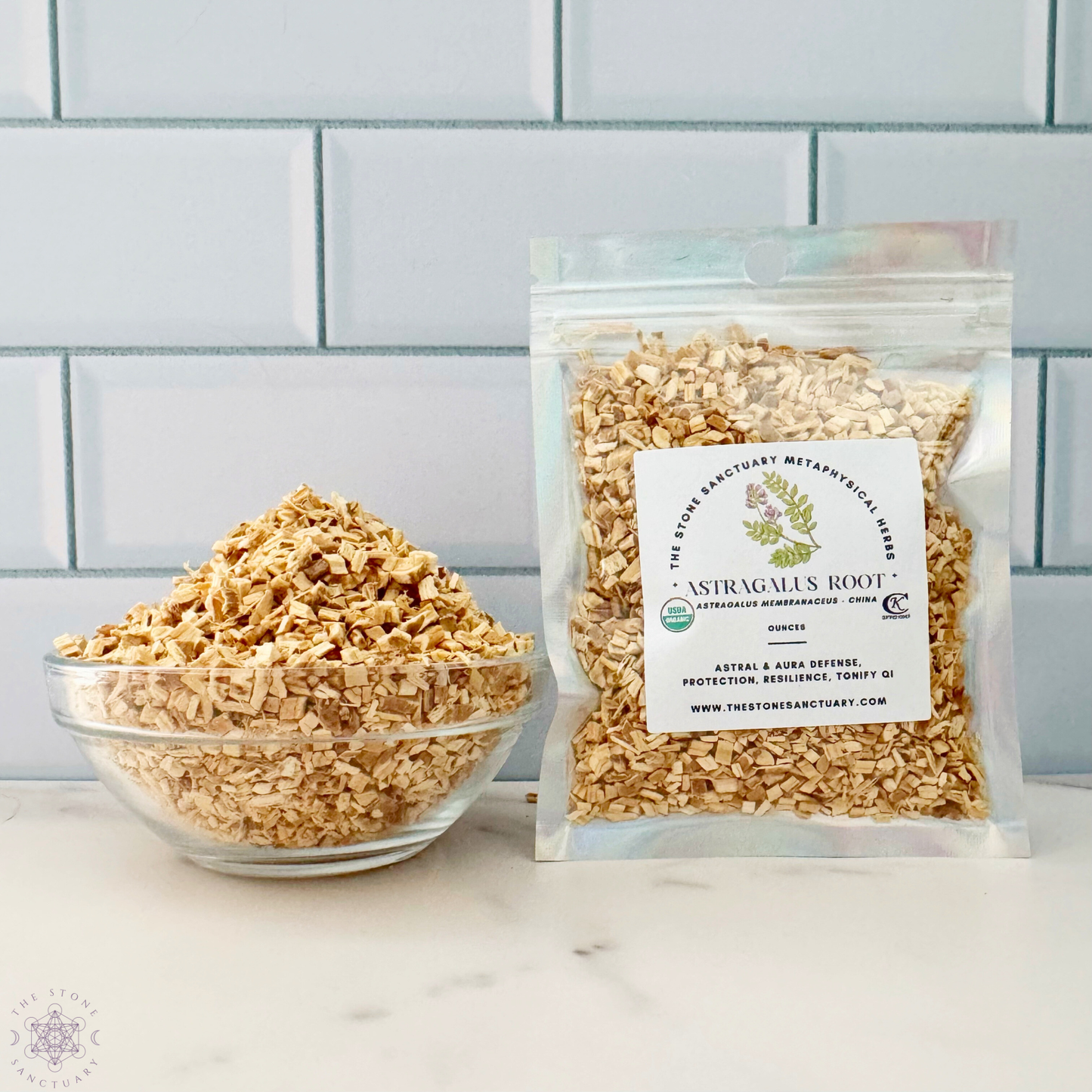 Astragalus Root, Cut and Sifted, Organic