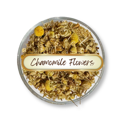 Chamomile Flowers, Whole, Organic