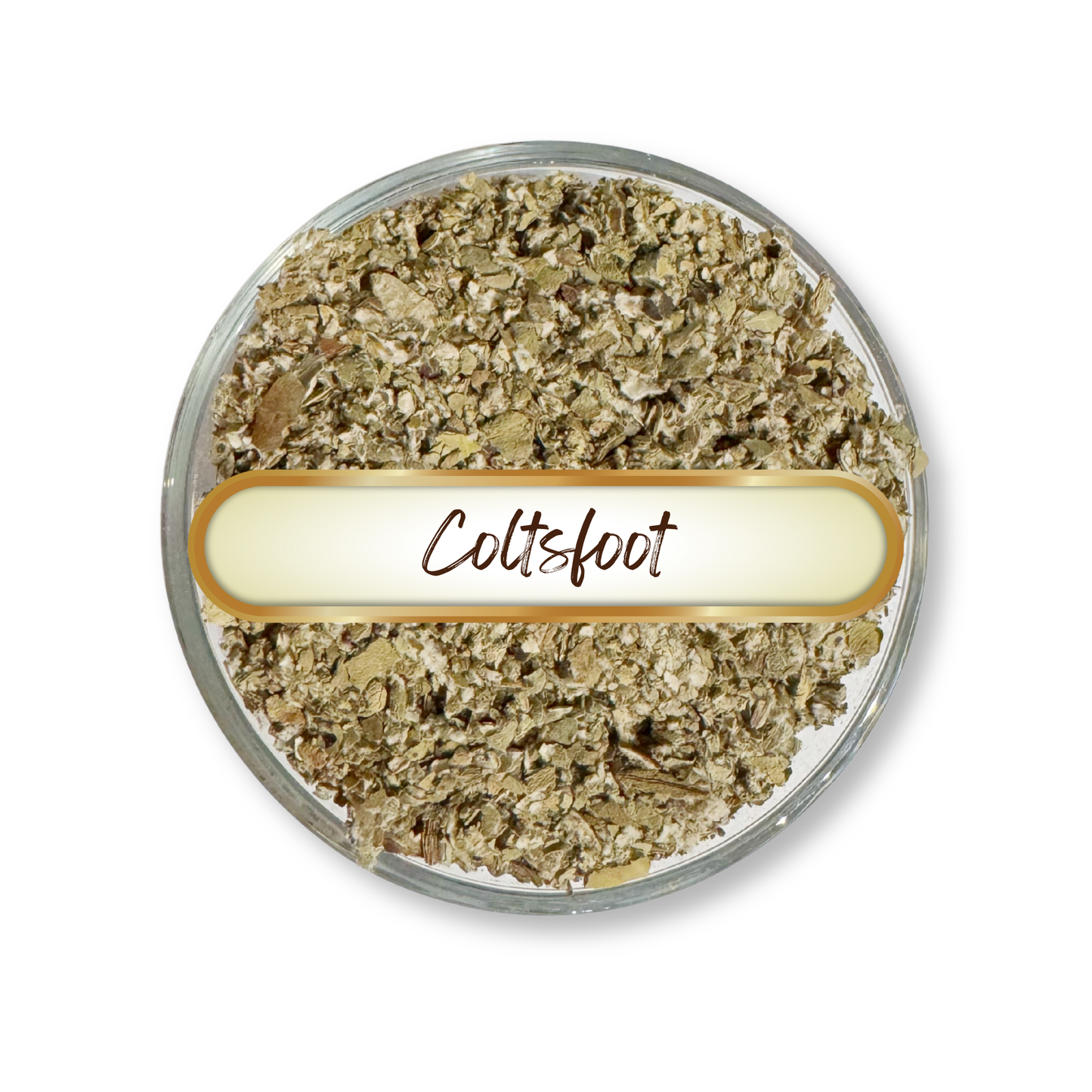 Coltsfoot Leaf, Cut and Sifted, Organic