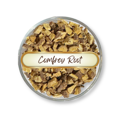 Comfrey Root, Cut and Sifted, Organic