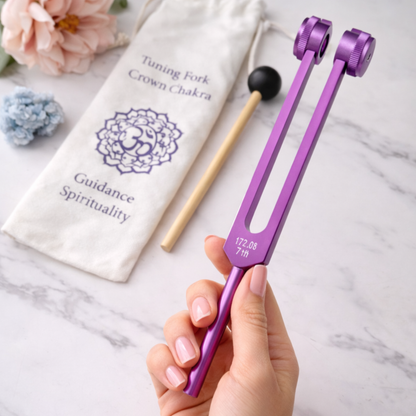 Complete 7 Chakra Tuning Fork Set