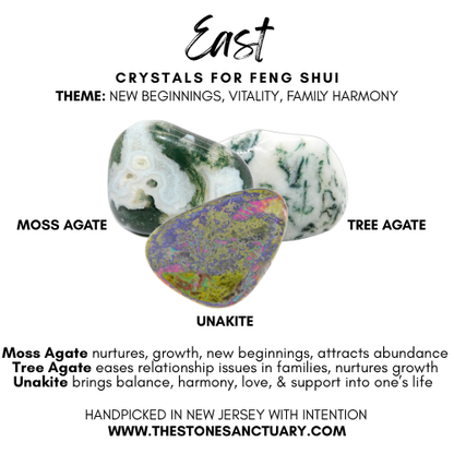 East Feng Shui Crystal Kit – Growth, Vitality & Family Harmony