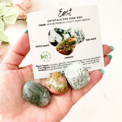 East Feng Shui Crystal Kit – Growth, Vitality & Family Harmony