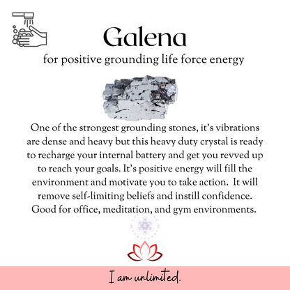 Raw Galena Stones