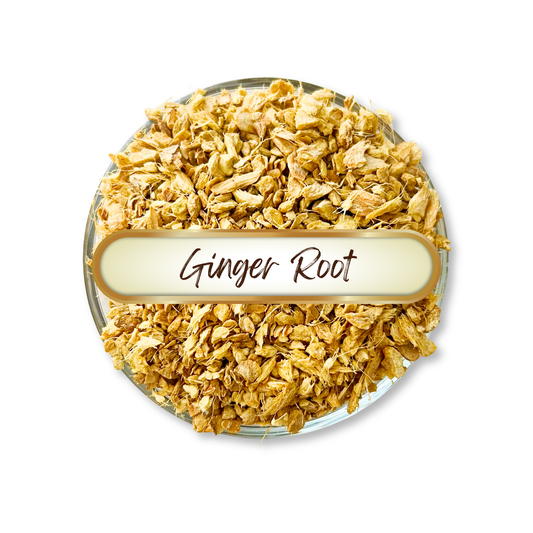 Ginger Root, Cut and Sifted, Organic