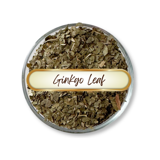 Ginkgo Leaf, Cut and Sifted, Organic