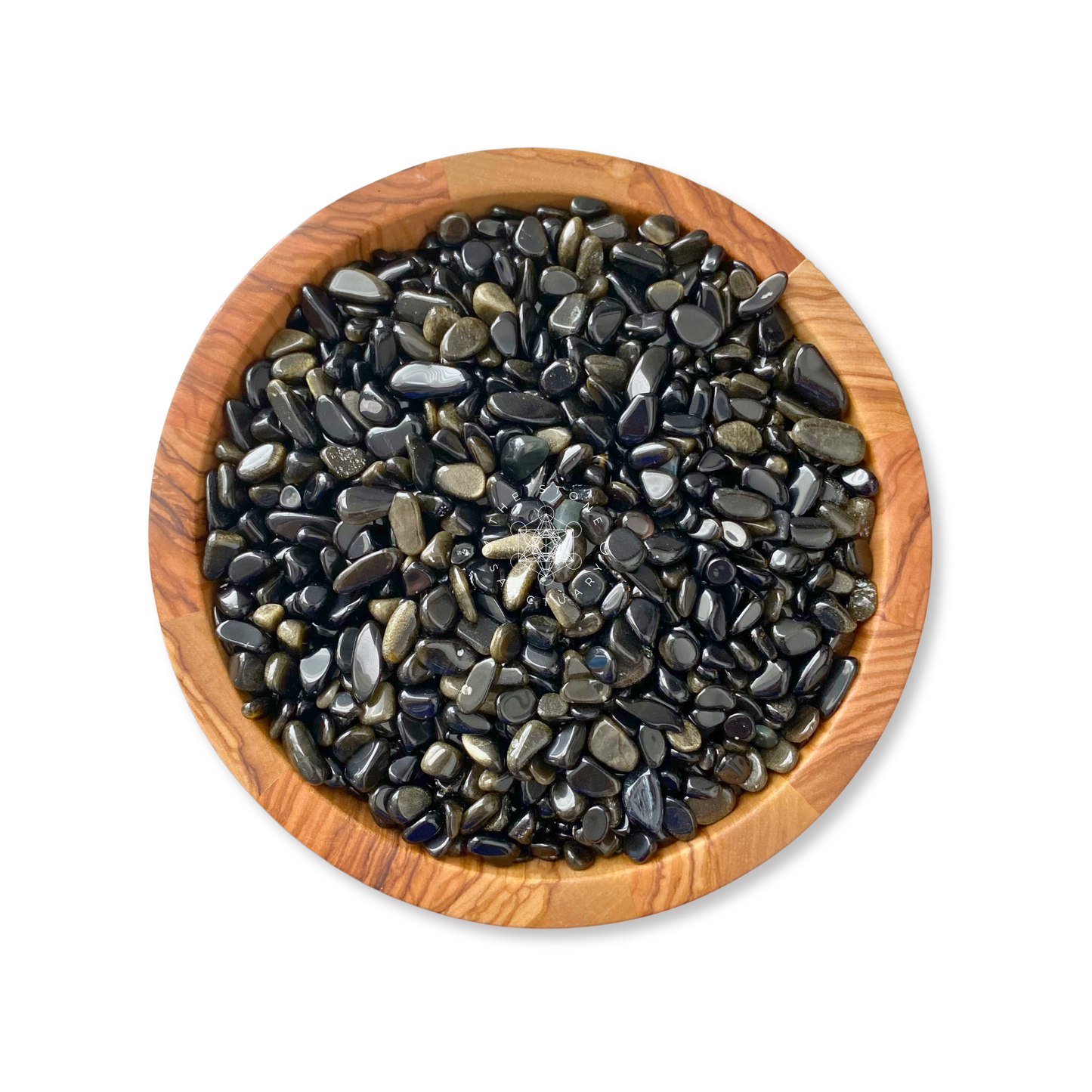 Gold Sheen Obsidian Crystal Chips