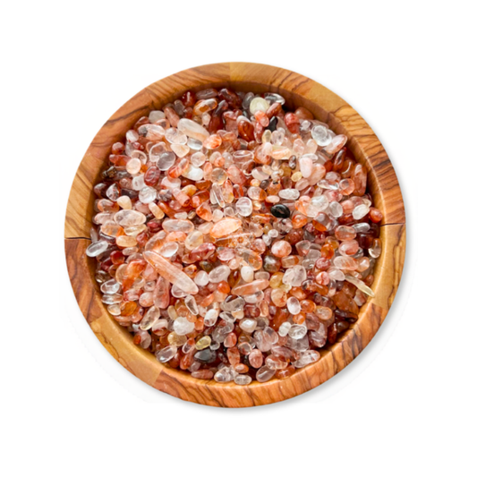 Fire Quartz Crystal Chips