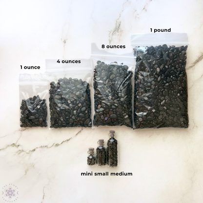 Hypersthene Crystal Chips