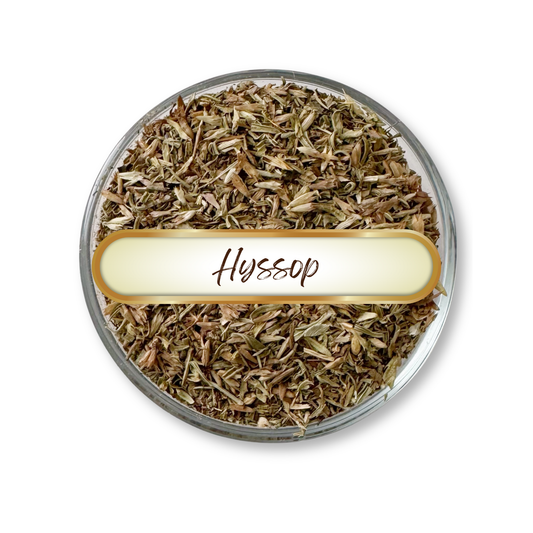 Hyssop Herb, Cut and Sifted, Organic