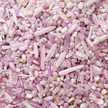 Kunzite Crystal Chips