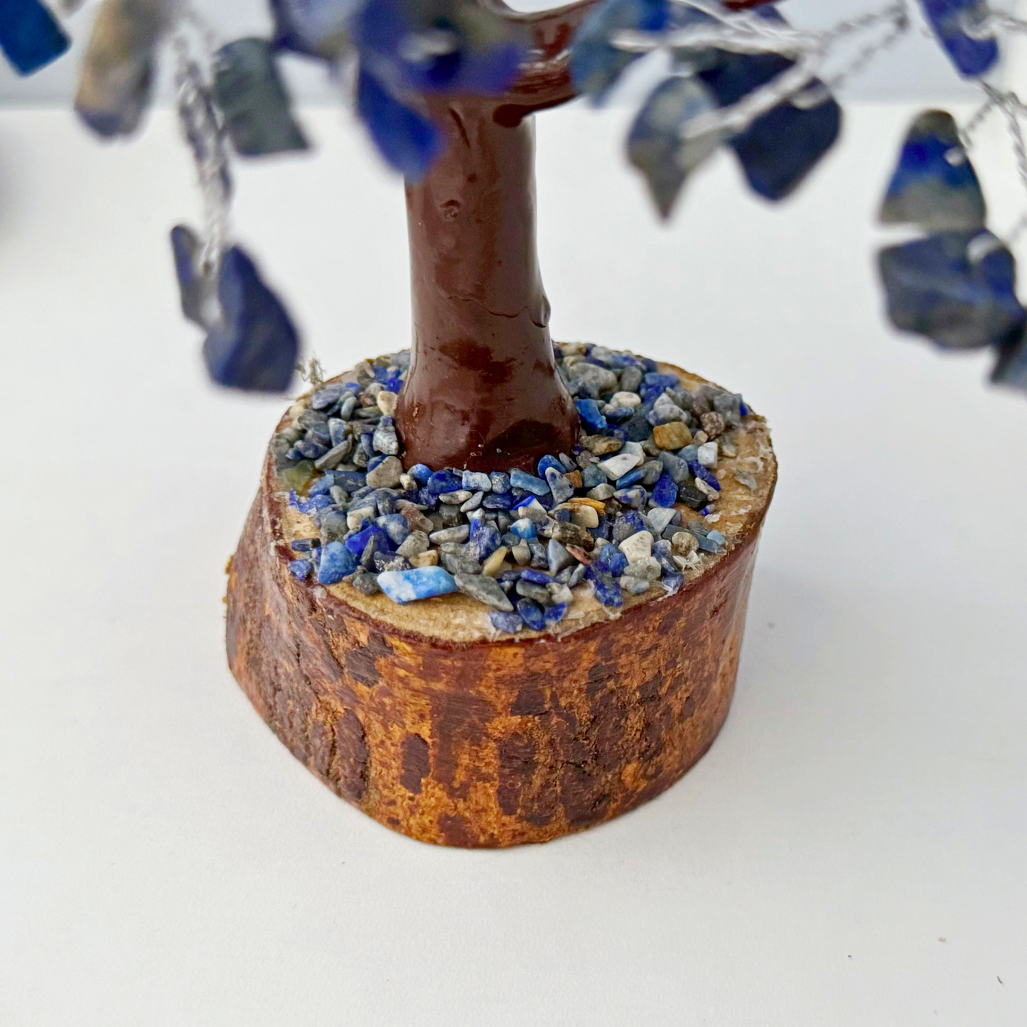 8" Lapis Lazuli Crystal Gemstone Tree