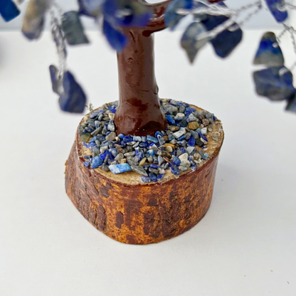 8" Lapis Lazuli Crystal Gemstone Tree